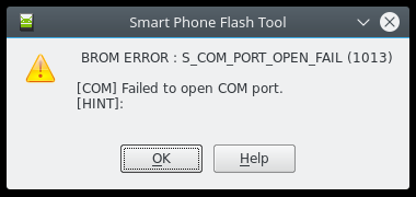 Sudo error