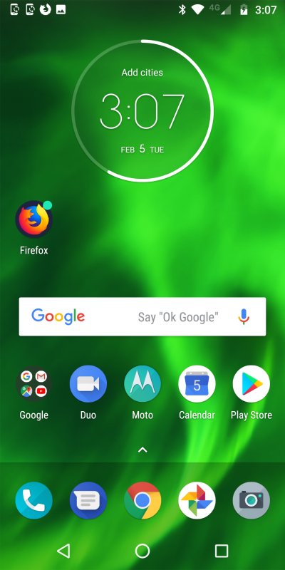 Firefox installed