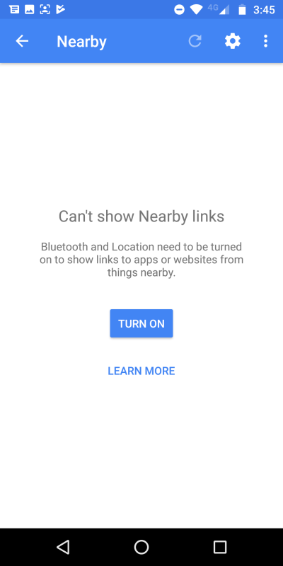Nearby