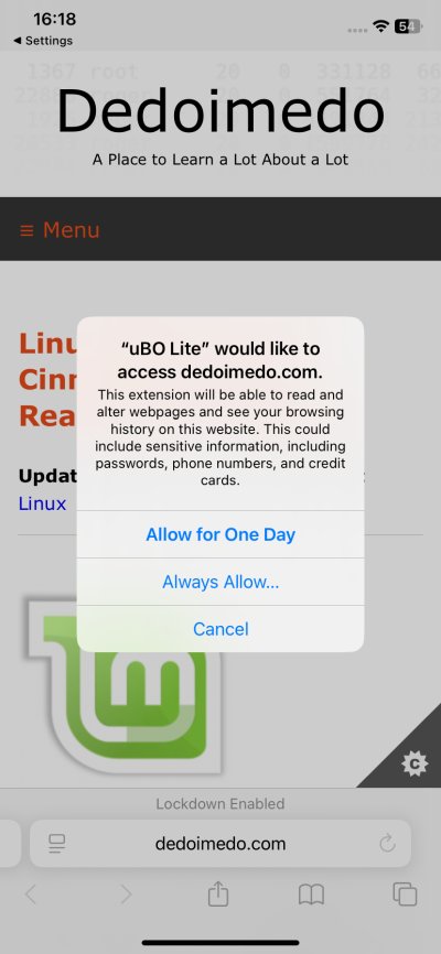 Allow site