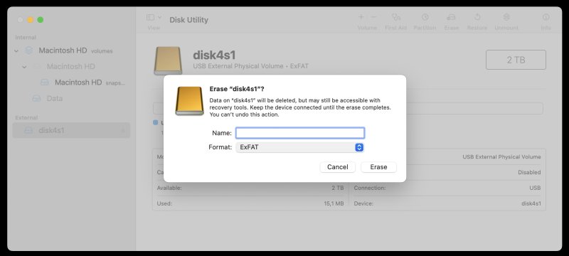 Disk, name