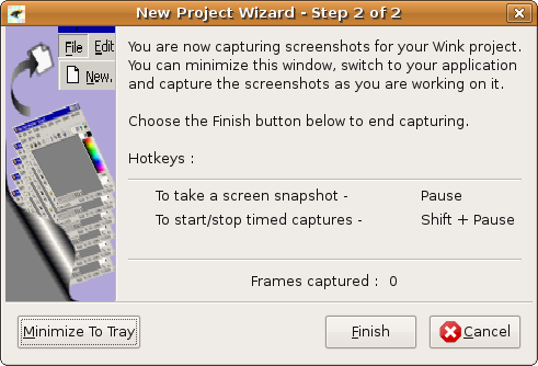 Wink 2 hotkeys