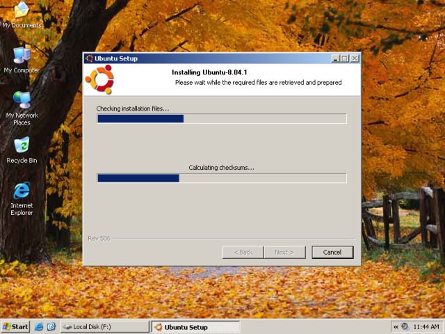 WUBI installing