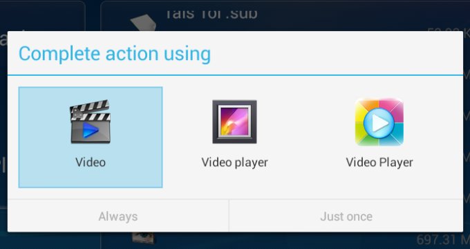 Open video