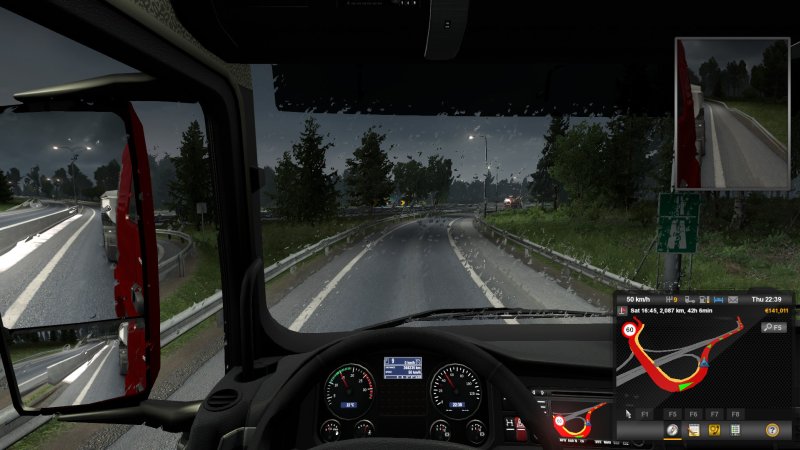 Finland, rain
