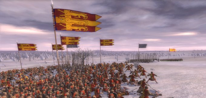 Infantry battle