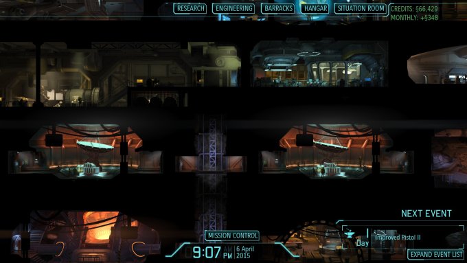 XCOM base